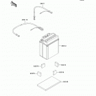 Prairie 360 4X4 (KVF360-ACF) Optional parts(battery)(cn)