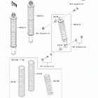Prairie 360 4X4 (KVF360-A6F) Амортизатор