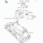 KFX450R (KSF450-B8FA) Короб для АКБ