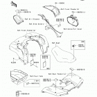 Brute Force 750 4x4i NRA Outdoors (KVF750-E8FA) Наклейки предупреждения