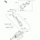 Brute Force 650 4x4 (KVF650-D9F) Коленвал