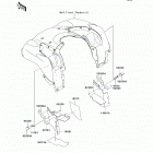 Brute Force 750 4x4i NRA Outdoors (KVF750-E8FA) Flap