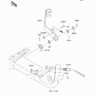 Prairie 360 4X4 (KVF360-A6F) Педаль тормоза