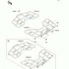 Brute Force 650 4x4 (KVF650-D9F) Багажник-кузов