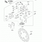 Prairie 360 4X4 (KVF360-ACF) Передний тормоз