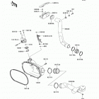 Prairie 360 4X4 (KVF360-A6F) Крышка вариатора