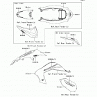 KFX450R (KSF450-BAF) Decals(green)(baf)