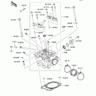 KFX450R (KSF450-B8FA) Головка цилиндра