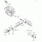 Prairie 360 4X4 (KVF360-A6F) Передняя коническая зубчатая передача