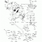 Brute Force 750 4x4i (KVF750-D9F) Радиатор
