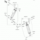 KFX450R (KSF450-B8FA) Амортизатор
