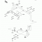 Prairie 360 4X4 (KVF360-A6F) Глушитель