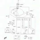 KFX90 (KSF90-AAF) Топливный бак