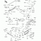 Prairie 360 4X4 (KVF360-A6F) Рама ,крепежные детали
