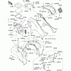 Brute Force 750 4x4i NRA Outdoors (KVF750-E8FA) Переднее крыло(ья)