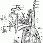 CT200 Front fork @ horn