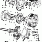 CA200 Заднее колесо