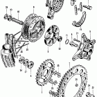 CT200 Заднее колесо