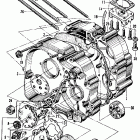 CA200 Crankcase @ oil pump