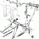 CA110 Подножка