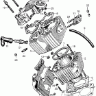 CA102 Цилиндр и головка цилиндра