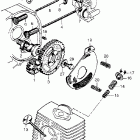 CA100 Camshaft @ valve @ oil pipe