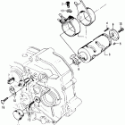 CA105T Вилки и валы выбора передач