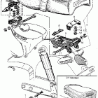 CA100 Seat @ pillion step