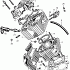 CA100 Цилиндр и головка цилиндра