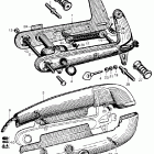 CA102 Swingarm @ chain case