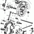 CB72 Переднее колесо
