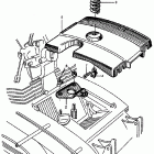 CB77 Upper crankcase cover