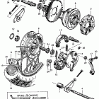 CA77 Заднее колесо