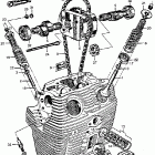 CB72 Camshaft @ valve @ cam chain