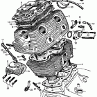 CB77 Цилиндр и головка цилиндра