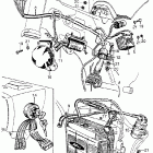 CA95 Wire harness @ battery