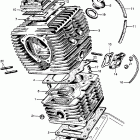 CB92 Цилиндр и головка цилиндра