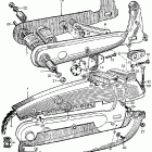 CA95 Swingarm @ chain case