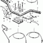 CA95 Control levers (2) @ cables (2) @ handlebar (2)