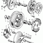 CA95 Заднее колесо