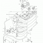 DF175 Впускной коллектор и дроссель газа