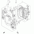 DF200/DF225/DF250 Корпус дросселя ( DF200)