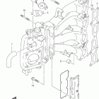 DF100/DF115 Впускной коллектор