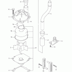 DF100/DF115 Water pump (df90t:680686~,df115t:681518~,df115z,df100t)