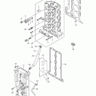 DF70A 80A 90A Головка цилиндра