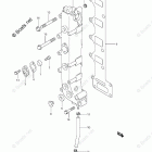 DF 70TLK7 EXHAUST MANIFOLD