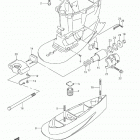 DF300 Корпус ведущего вала (нога)