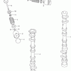 DF100/DF115 Распределительный вал