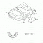 DF90A Крышка механизма маховика