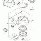 DF25 Стартер / кожух магнето / глушитель